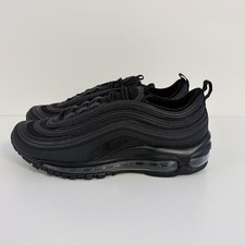 Nike Air Max 97 UK 6 Triple Black Scarpe da Ginnastica a Bolla di Qualità BQ4567-001