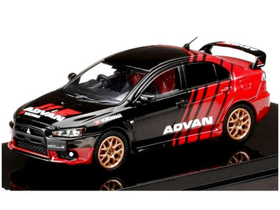 MITSUBISHI Lancer Evo X - Yokohama - ADVAN - Hobby Japan 1:64 | eBay