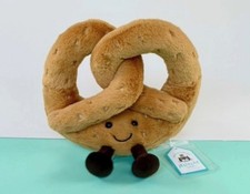 💯 🥨🥨 AUTHENTIC Jellycat Amuseables Pretzel- NWT- FAST SHIP