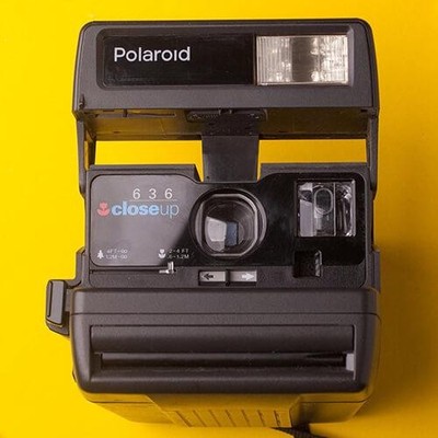 Polaroid one step close up 636 instant film camera vintage