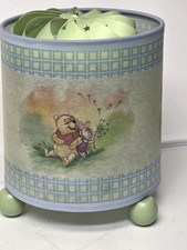 Vintage Winnie The Pooh Spinning Night Light Tigger Piglet Eeyore