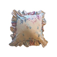 VTG. Ralph Lauren Throw Pillow ELSA GRASSLANDS Yellow Opt Down Insert 24"x24"