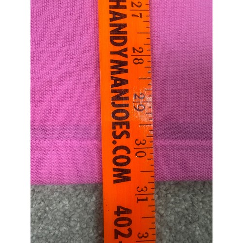 Nike Mens Polo Shirt Pink Cotton Blend Casual Everyday Top Large New Preppy LG - Picture 9 of 11