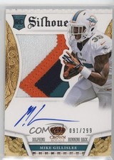 2013 Panini Crown Royale Silhouettes Auto 91/299 Mike Gillislee #227 Auto 1a53