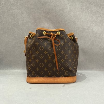 Louis Vuitton Monogram MM Dark Brown Coated Canvas Shoulder Crossbody Bag US Shi