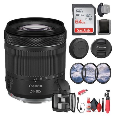 Canon RF 24-105mm f/4-7.1 IS STM Lens Bundle