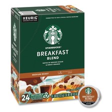 Starbucks 11111157 K-Cups - Breakfast Blend 24/BX New