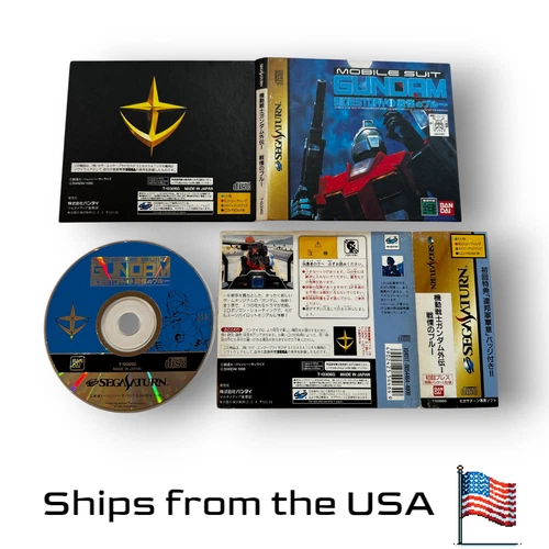 Gundam Side Story Sega Saturn Japan Import