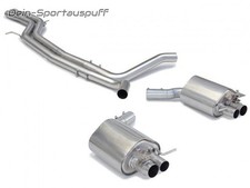 Ragazzon Duplex Racinganlage ab VSD Audi RS6 C7 4G für originalen Endrohrausgang