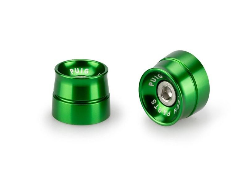Puig Green Speed Bar Ends Kawasaki ZRX 1100 1997-2001