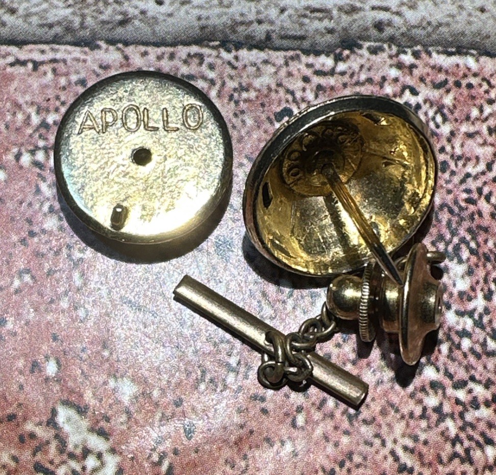 Vintage NASA Apollo Space Command Module Tie Tac Pin Astronauts | eBay