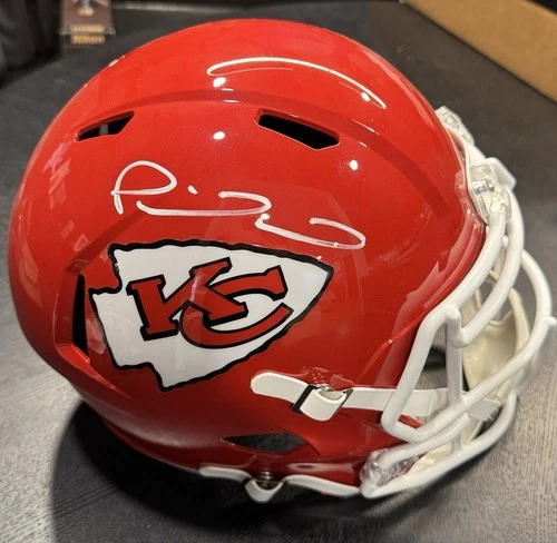 Patrick Mahomes Autographed Full Size Repilca Helmet  Beckett COA