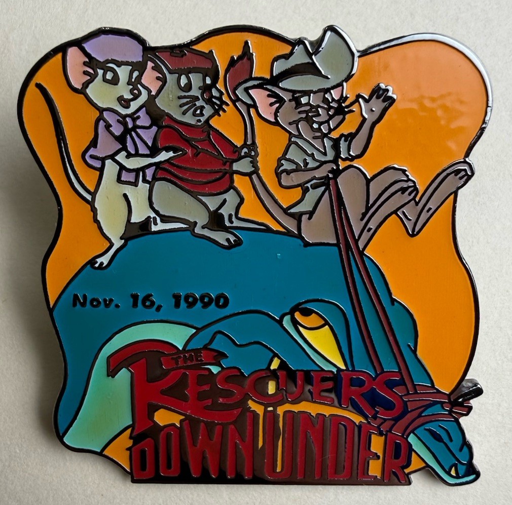 Disney The Rescuers Down Under LE 101 Pin #47 Rare Vintage Pin