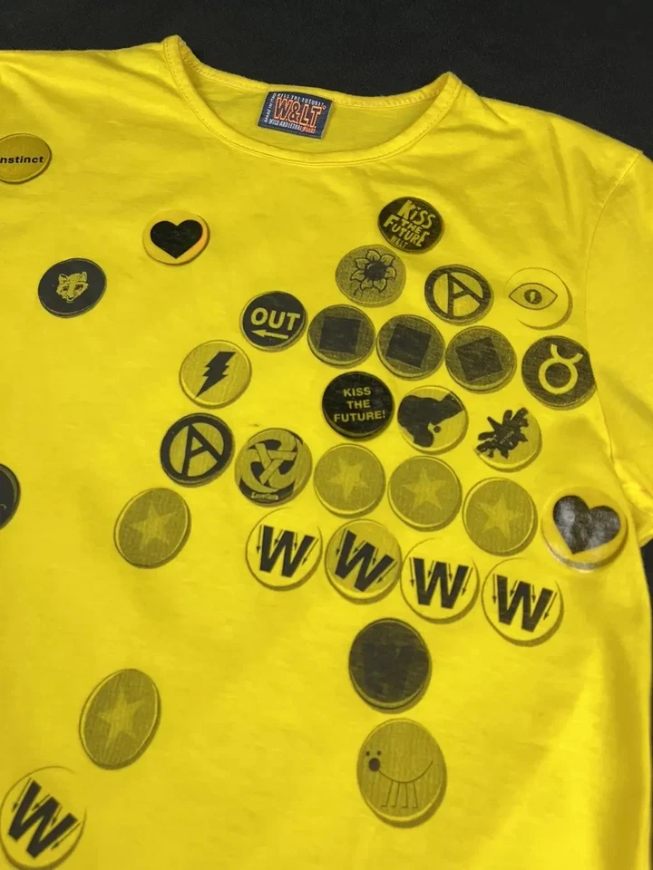 Walter Van Beirendonck Avantgarde Camiseta Camiseta Estilo Y2K Foto 3 de 4