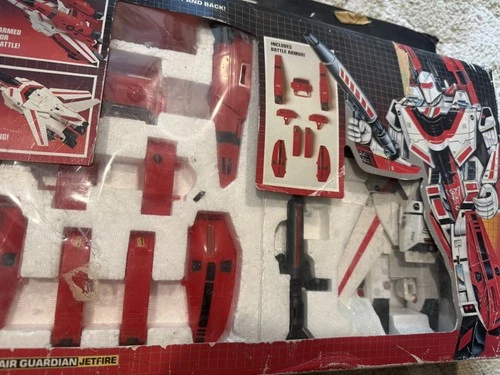 Transformers Jetfire Complete in Box with Inserts 1985 G1 Autobot Vintage