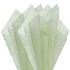 20 Sheets 22.8"x22.8" Flower Bouquet Wrapping Paper Green