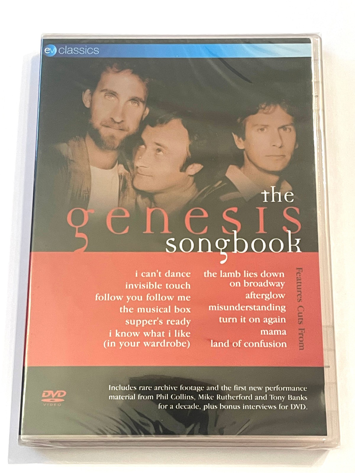 Genesis - The Genesis Songbook (DVD 2006) NEW & SEALED