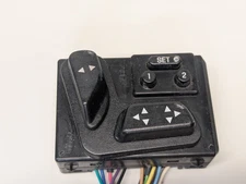 Lincoln Town Car 98-02 DRIVER POWER SEAT CONTROL SWITCH w/Memory OEM