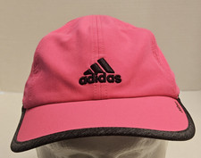 Adidas Womens Fit Adizero II Relaxed Cap Hat Shock Pink Climacool - NEW