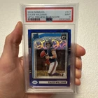 Caleb Williams RC - Panini Donruss Rated Rookie Optic Preview Blue Scope PSA 9