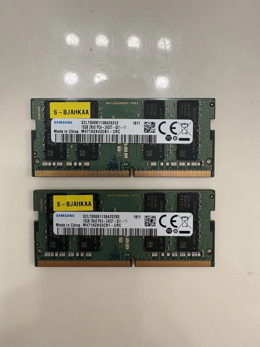 PC4-19200 (DDR4-2400) Bus Speed 16 GB Total Capacity DDR4 SDRAM