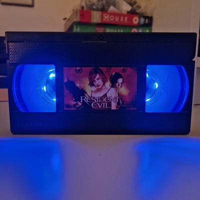 Action Filme LED VHS Videokassette Lampe Geburtstag Weihnachten Geschenkidee Retro Licht