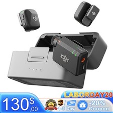 DJI Mic Mini 2TX 1RX Charging Case DJI Wireless Microphone Noise Cancelling