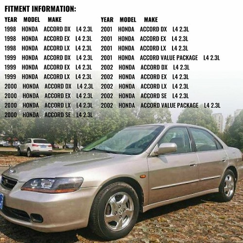 Convertidor catalítico se adapta a 1998 1999 2000 2001 Honda Accord DX/EX/LX 2,3 L EE. UU. - Imagen 8 de 11