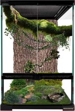 11 Gallon Reptile Glass Tank Vertical Terrarium 12"x12"x18" Habitat Enclosure
