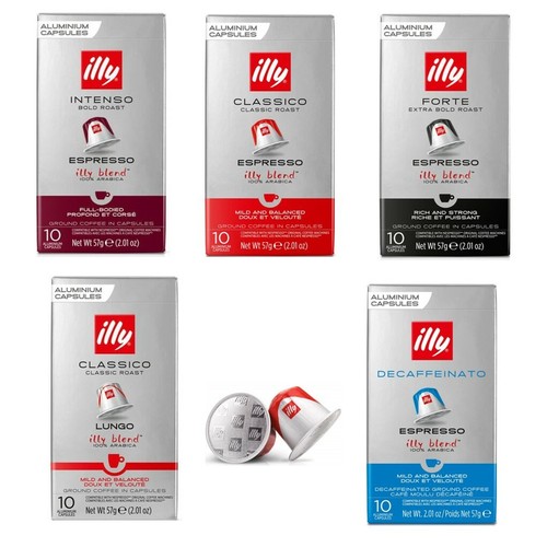 50 ILLY ESPRESSO- NESPRESSO COMPATIBLE 