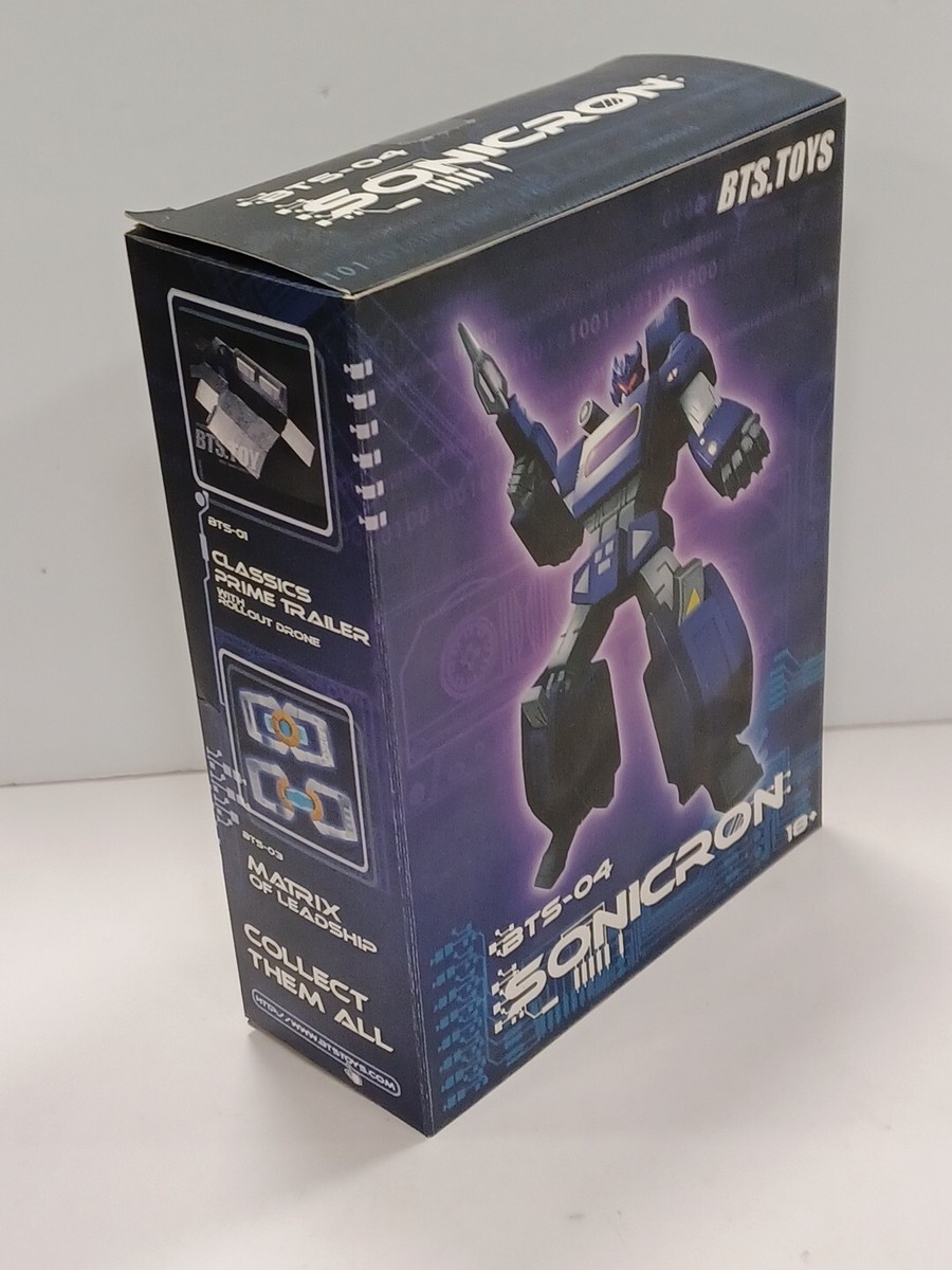 3rd Party Transformers BTS Toys BTS-04 SONICRON Soundwave Tape