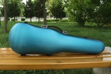 4/4 Violin Case Strong Light Carbon Fiber Violin Box with Back Scrap Portable