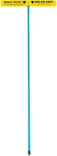 T&T Tools Smart Stick Metal Soil Probe - T-Handle Probing Rod, Steel Rods, 60-In