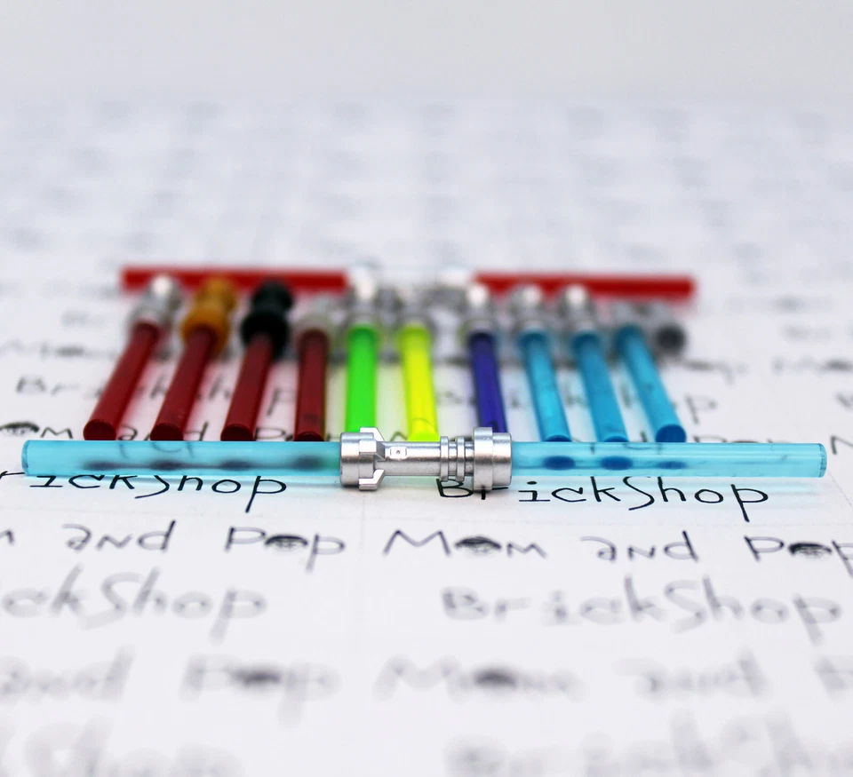 LEGO Lightsaber Star Wars Super Set Yoda Luke Windu Vader Maul Jedi Sith Lote Foto 2 de 4