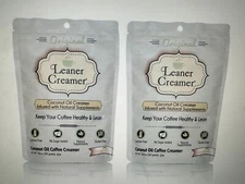 Leaner Creamer Coconut Creamer with Superfood Ingredients – Non-Dairy 2pack