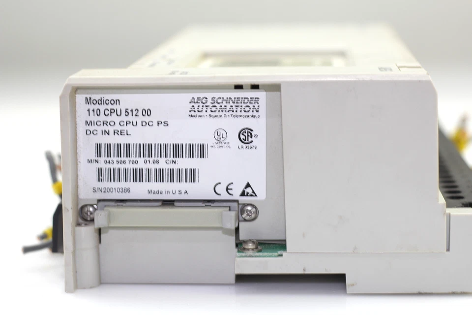Aeg Modicon Micro 110 Cpu 512 00 Plc Contrôleur - Photo 4/4