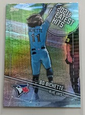 2022 Topps Series 1 BO BICHETTE 2021s Greatest Hits BLUE JAYS #21GH-2