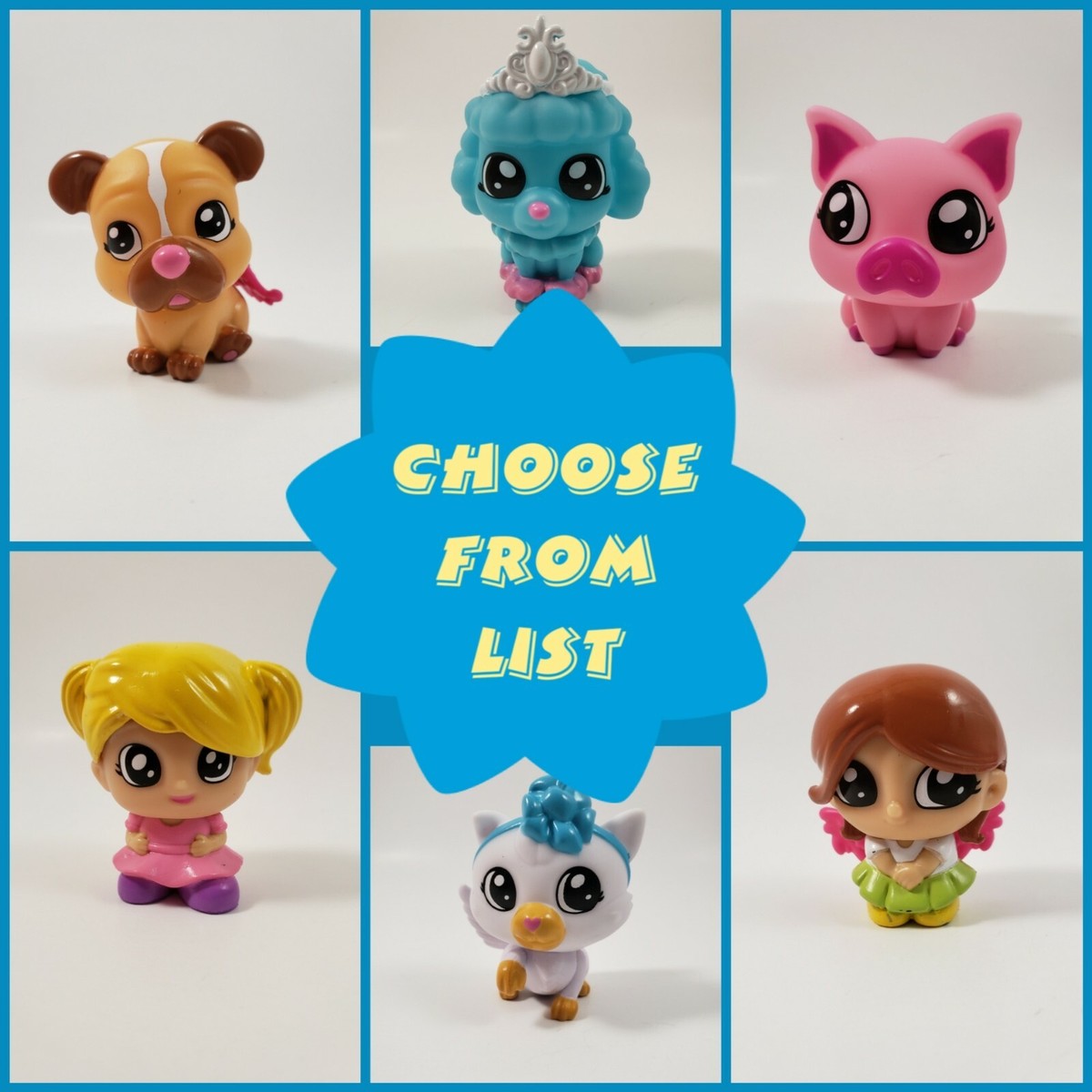 Tic Tac Toy XOXO Mini Figures A1 A2