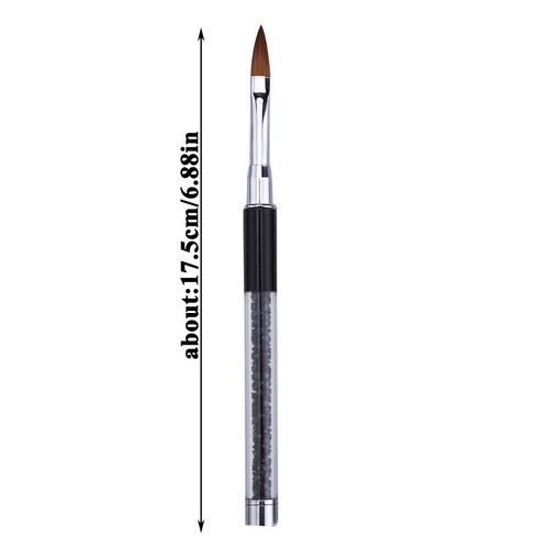 Makeup Nail Art Brush Line Drawing Pen Painting Liner thin Brushes 7-19mm - Picture 6 of 22