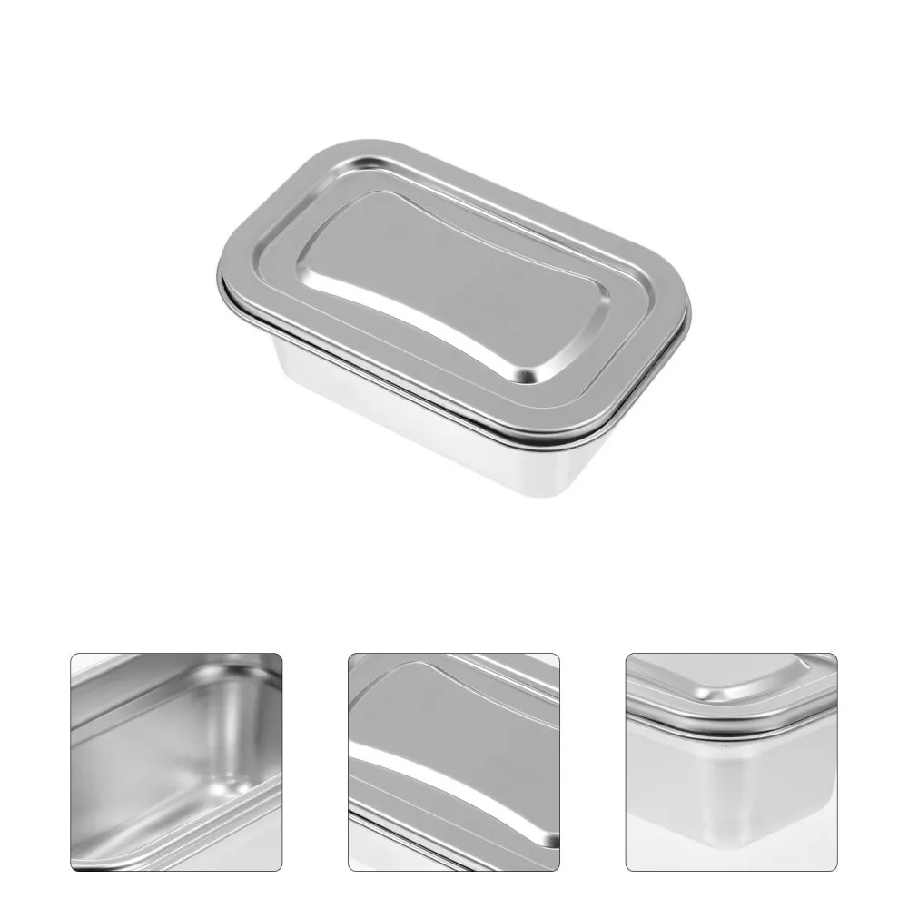 Metal Kitchen Box Freezer Food Storage Bin Freezer Ice Cream