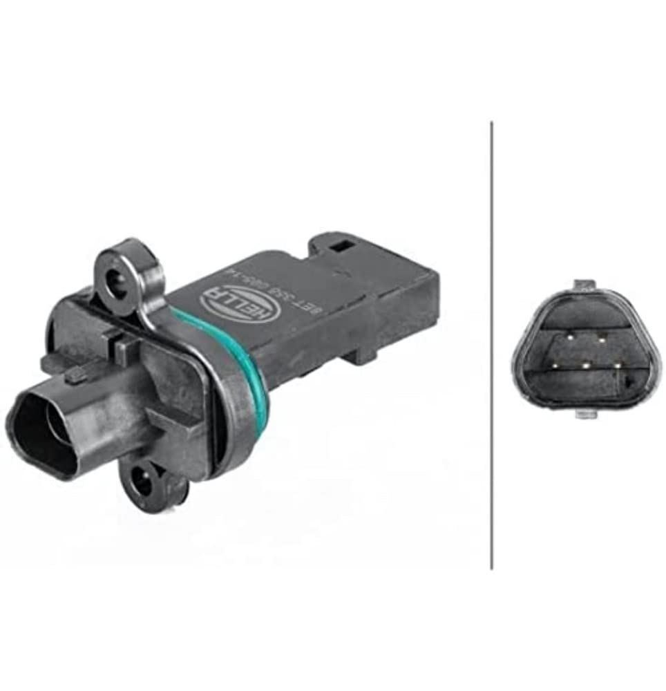 HELLA 8ET 358 166-541 Mass Air Flow Sensor - 5-pin Connector - Bolted - View #10