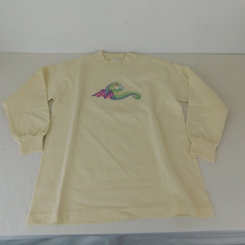 Camicia colorata punto drago completa di maniche lunghe taglia small maglietta bambino - Foto 2 di 6