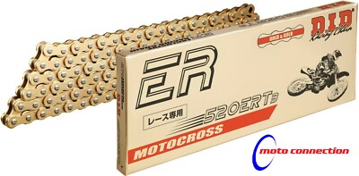 DID 520 ERT-3 120 GLIEDER VOLLGOLD MOTOCROSS ANTRIEBSKETTE HUSQVARNA TC125 TC250