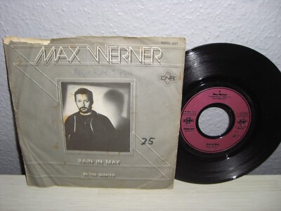 Schallplatte 7''/ MAX WERNER ( RAIN IN MEY / IN THE WINTER ) Vinyl 1981