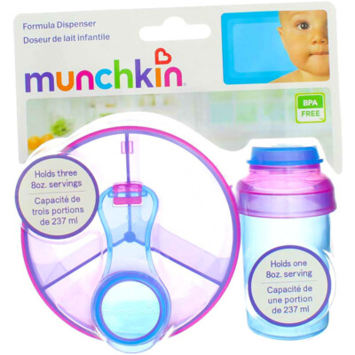 2 Pack Munchkin Formula Dispenser Combo Pack, 2 Ct