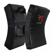 TITAN STRIKES Kickboxing Curved Kick Shield M...