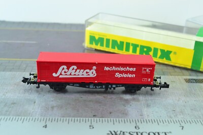 Minitrix 13681 Schuco Container Car N Scale