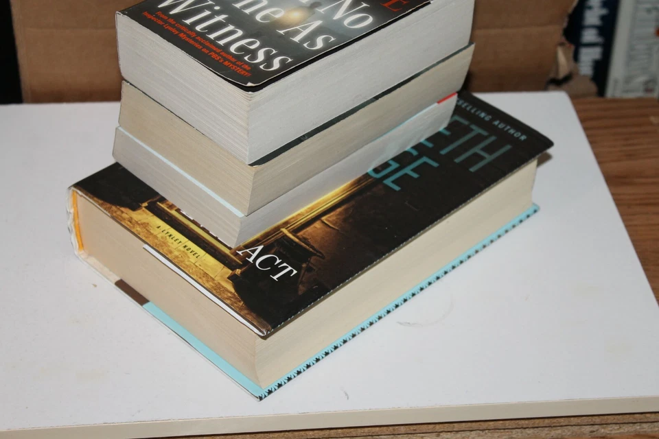 ELIZABETH GEORGE 4 BOOKS A PLACE OF HIDING SUITABLE VENGEANCE JUST ONE EVIL ACT Foto 3 de 4