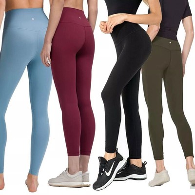 Lululemon schwarze Align Yogahose 25'' hoher Bund Damen Sport Leggings 3 Farben-
