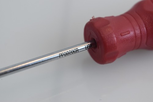 Mac Tools PP3020CR #1 Phillips Mac-Grip Precision Screwdriver 2" Length Red USA - Picture 2 of 4